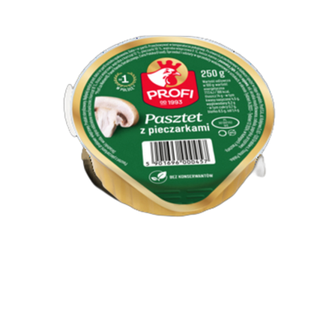 Profi Pasztet z pieczarkami 250g